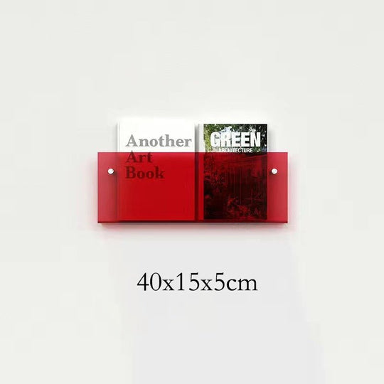 Vegghengt Magasinholder i Akryl 17