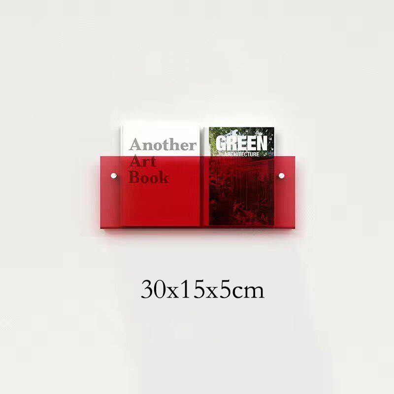 Vegghengt Magasinholder i Akryl 20