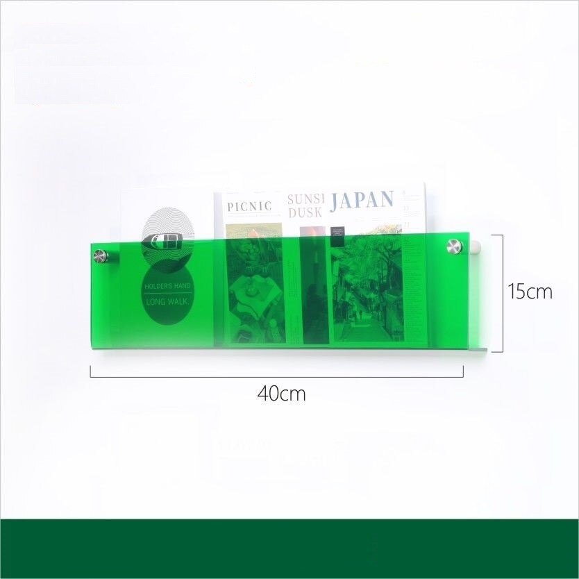 Vegghengt Magasinholder i Akryl 31