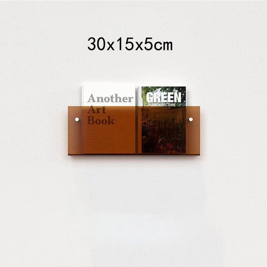 Vegghengt Magasinholder i Akryl 9