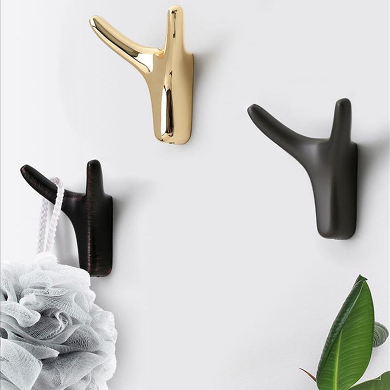 Vegghook Med Horndesign For Stilig Oppbevaring 5