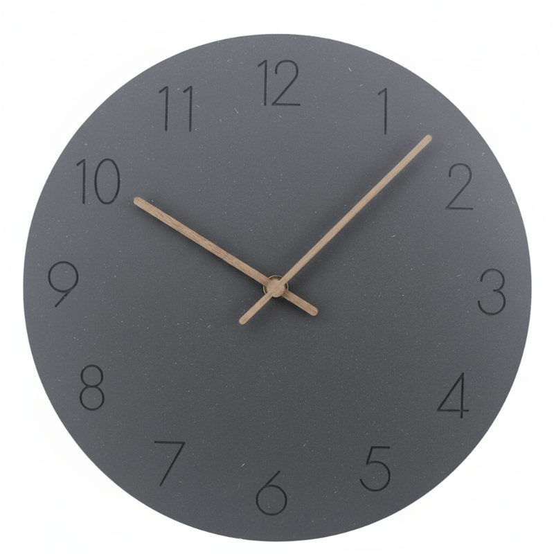 Veggklokke Minimalistisk Nordisk Design 29 cm 7