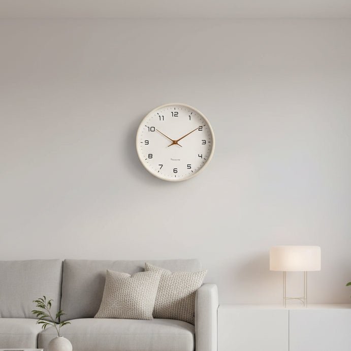 Veggklokke i Moderne Stil med Stille Bevegelse 2