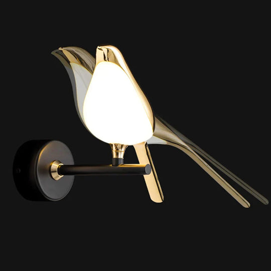 Vegglampe Gullfugl Design Moderne Vegglampe for Stue og Soverom 3