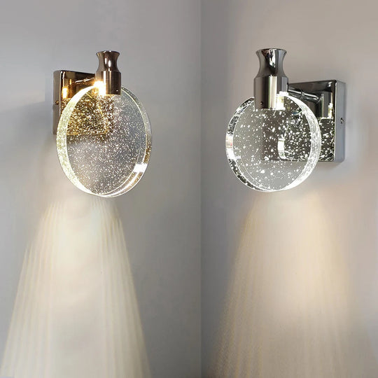 Vegglampe Stue Moderne Design Dråpeformet Med Gullakenter 1