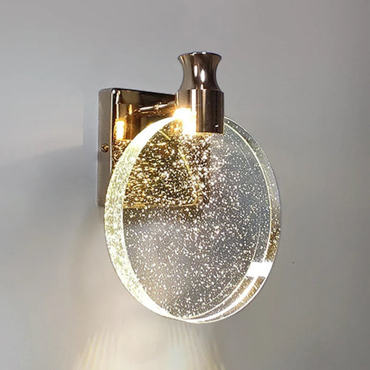 Vegglampe Stue Moderne Design Dråpeformet Med Gullakenter 5