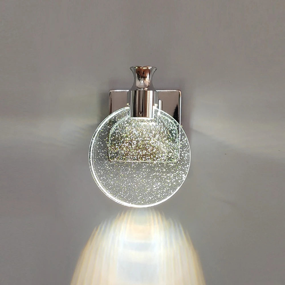Vegglampe Stue Moderne Design Dråpeformet Med Gullakenter 6