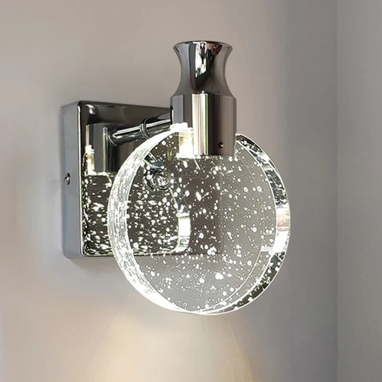 Vegglampe Stue Moderne Design Dråpeformet Med Gullakenter 7