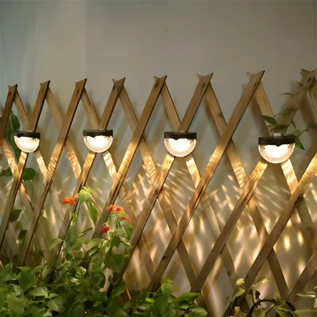 Vegglampe for Hage med Solenergi 1