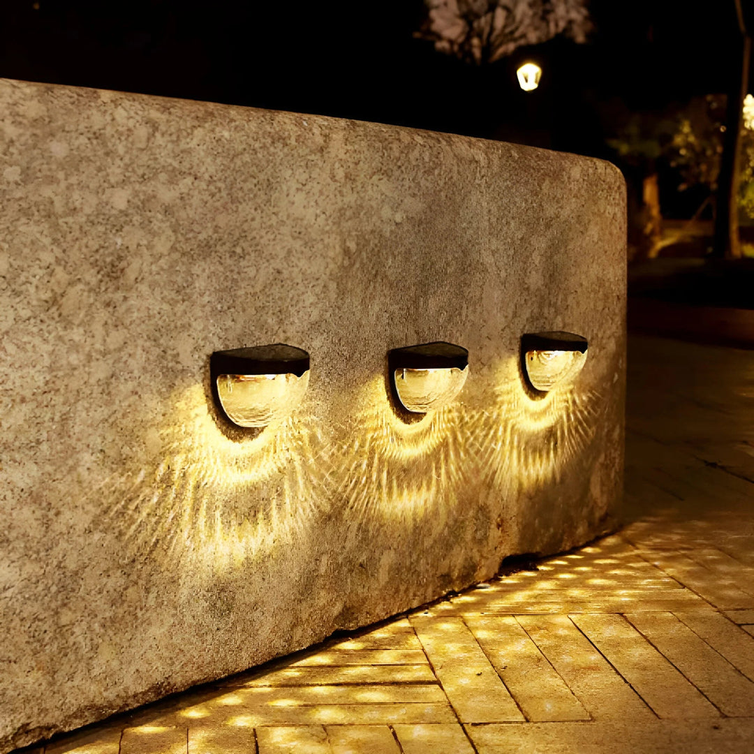 Vegglampe for Hage med Solenergi 4