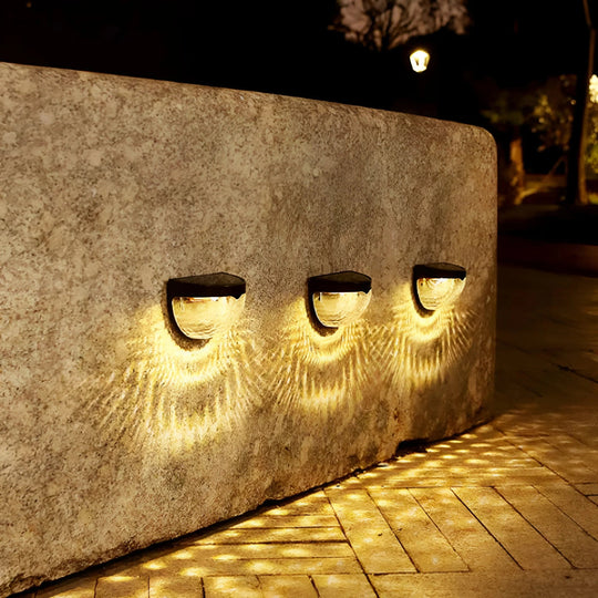 Vegglampe for Hage med Solenergi 4