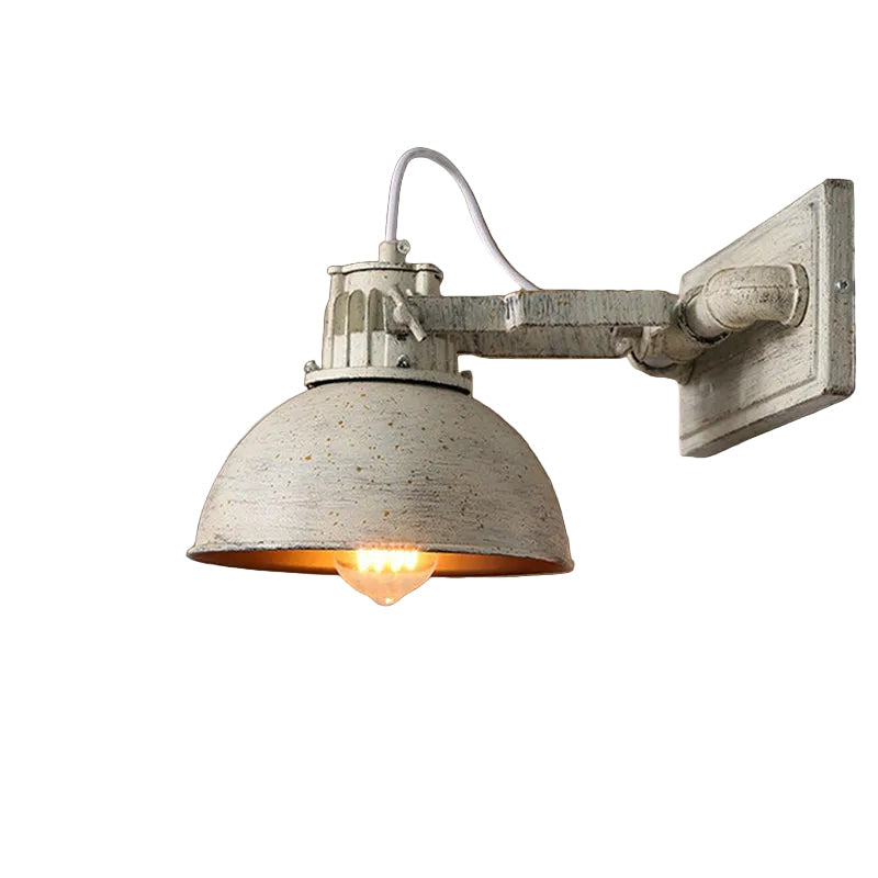 Vegglampe i Antikk Stil med Justerbar Arm 0