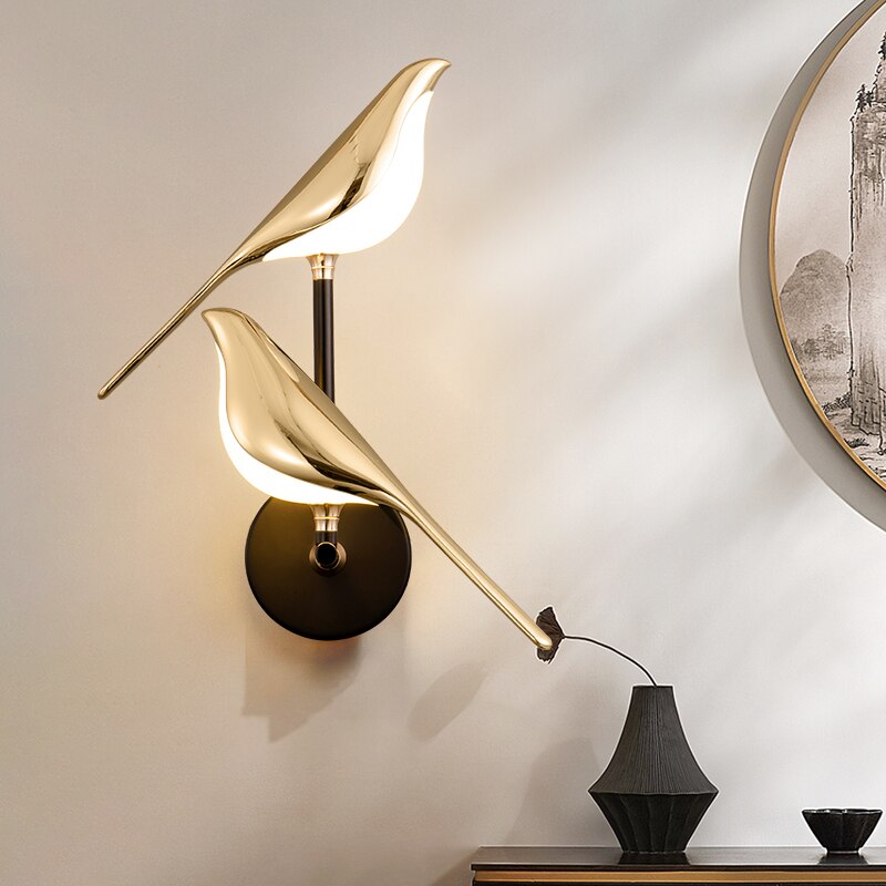 Vegglampe i Fugl Form for Moderne Interiør 1