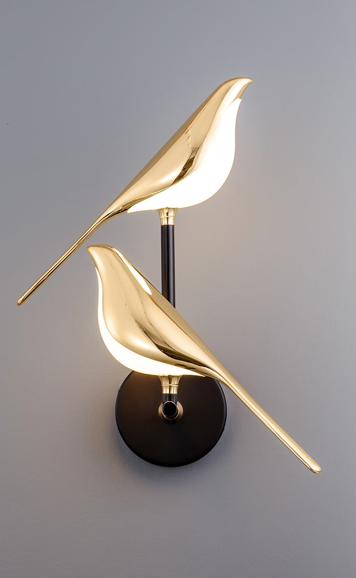 Vegglampe i Fugl Form for Moderne Interiør 7
