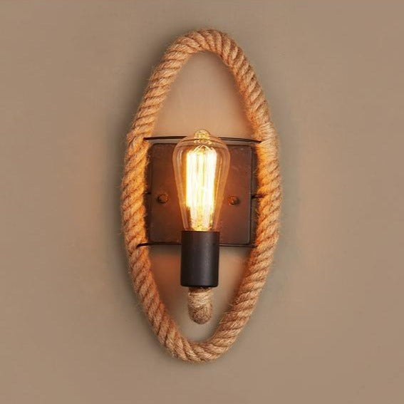 Vegglampe i Vintage Stil med Tau 2