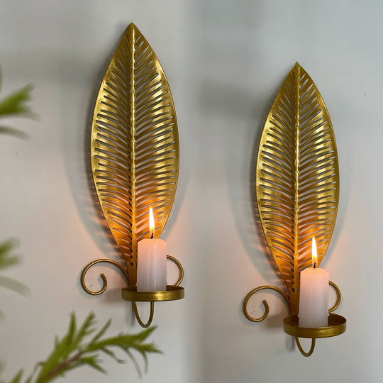 Vegglampe med Bladdesign for Moderne Interiør 1