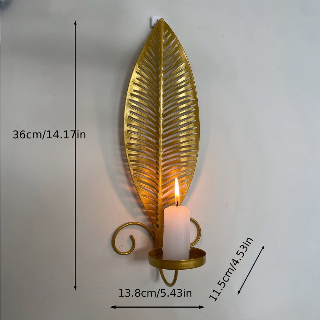Vegglampe med Bladdesign for Moderne Interiør 3