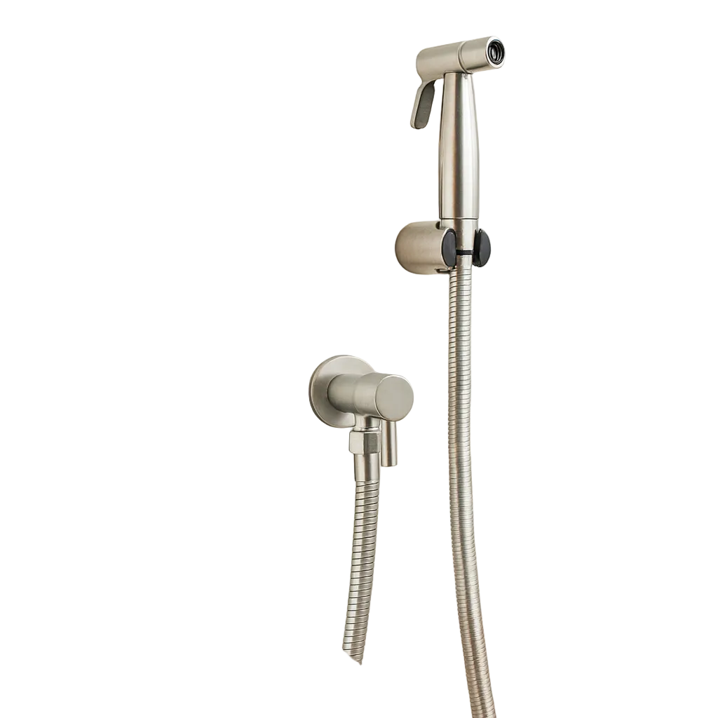 Veggmontér Bidet Sprayer med Justerbar Stråle 0