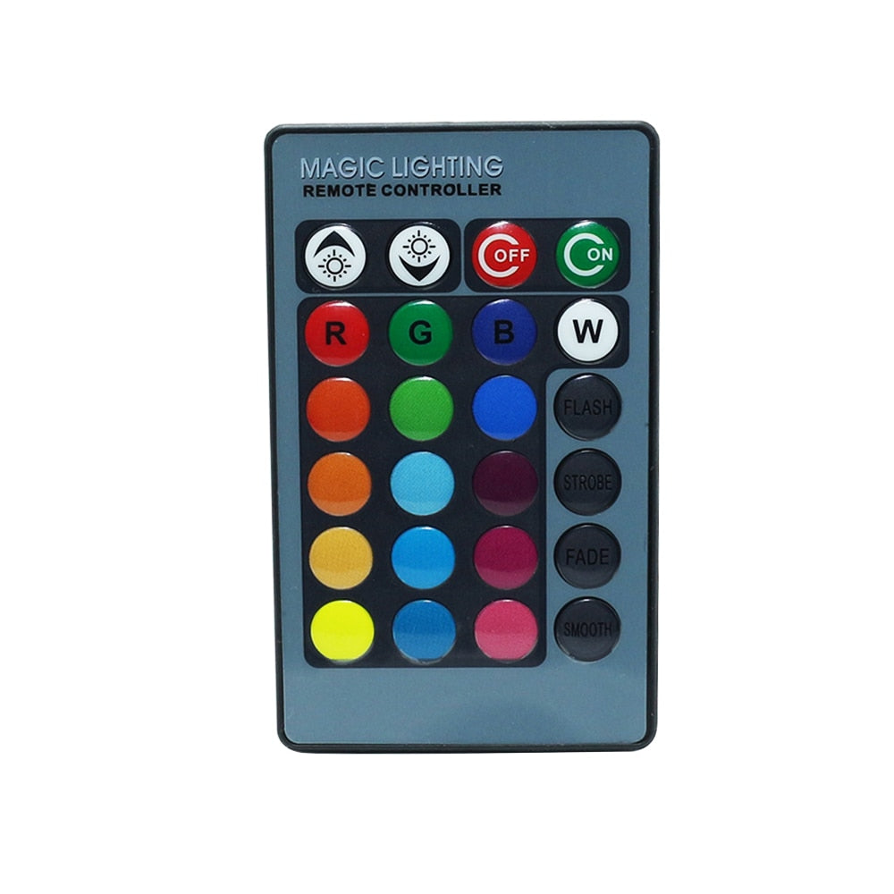 Veggmontert LED-lampe med Fjernkontroll 4