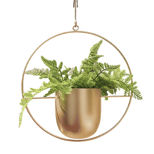 Veggplantehenger Justerbar Kjede Minimalistisk Design 0