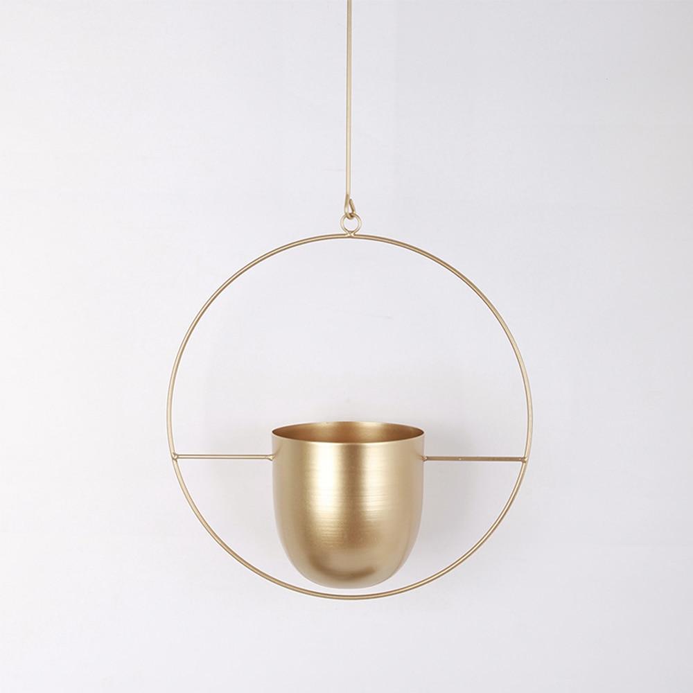 Veggplantehenger Justerbar Kjede Minimalistisk Design 11