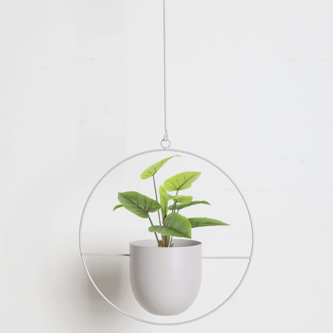 Veggplantehenger Justerbar Kjede Minimalistisk Design 13