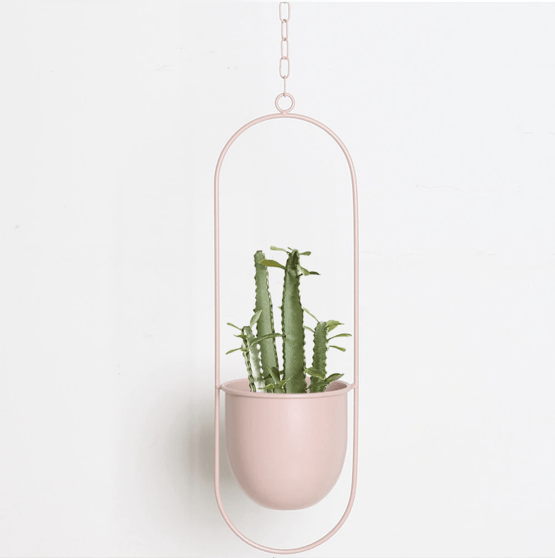 Veggplantehenger Justerbar Kjede Minimalistisk Design 7