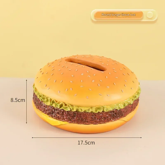 Vevsholder Med Hamburgerdesign Kreativ og Fargerik 0
