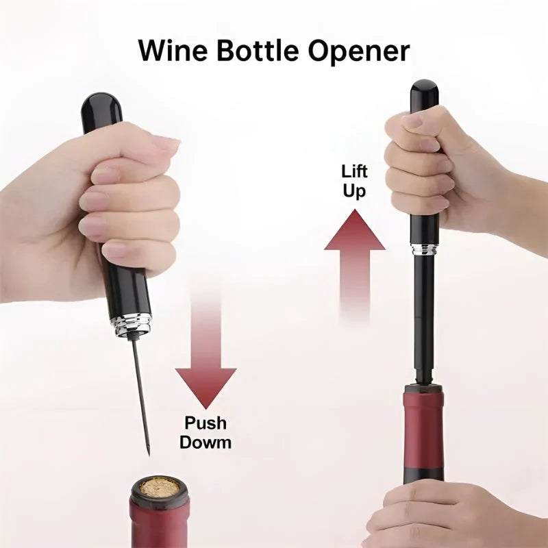 Vinåpner med Lufttrykk for Enkel Åpning og Stilfull Design 1