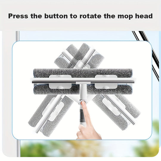 Vindusrenser med Roterende Hode og Uttrekkbart Håndtak 4