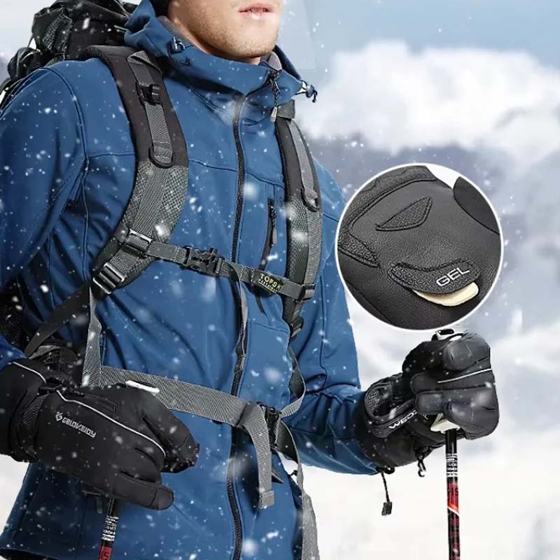 Vinterhansker med Berøringsfunksjon og Vindtett Design 1