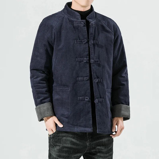 Vinterjakke Herre Padded Corduroy 100% Bomull 3