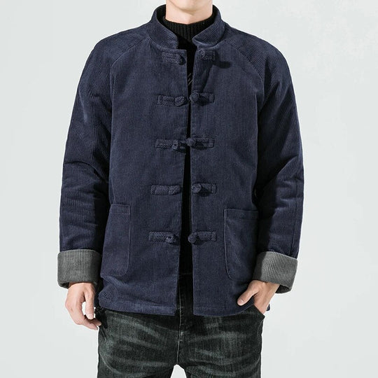 Vinterjakke Herre Padded Corduroy 100% Bomull 4