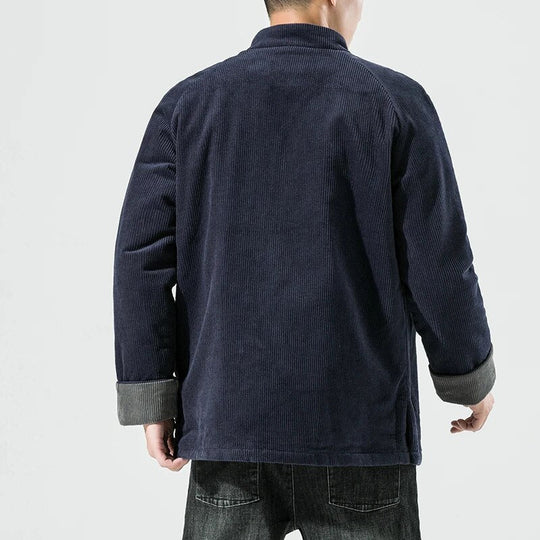 Vinterjakke Herre Padded Corduroy 100% Bomull 5