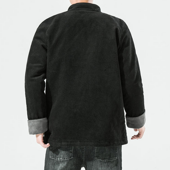 Vinterjakke Herre Padded Corduroy 100% Bomull 8