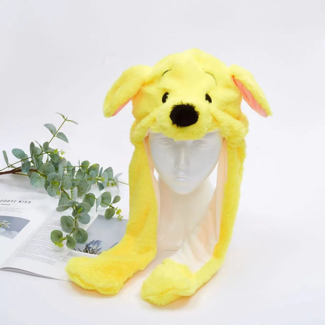 Vinterlue med Bevegelige Ører for Morsom Cosplay og Festlige Anledninger 17