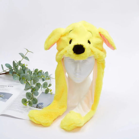 Vinterlue med Bevegelige Ører for Morsom Cosplay og Festlige Anledninger 17