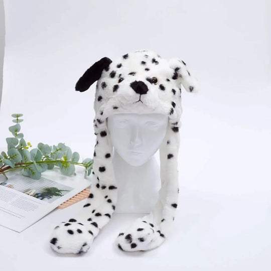 Vinterlue med Bevegelige Ører for Morsom Cosplay og Festlige Anledninger 24