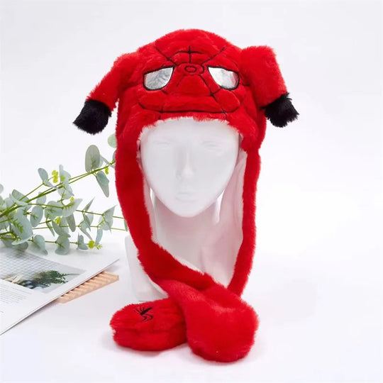 Vinterlue med Bevegelige Ører for Morsom Cosplay og Festlige Anledninger 39