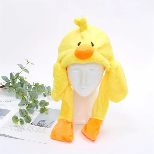 Vinterlue med Bevegelige Ører for Morsom Cosplay og Festlige Anledninger 41