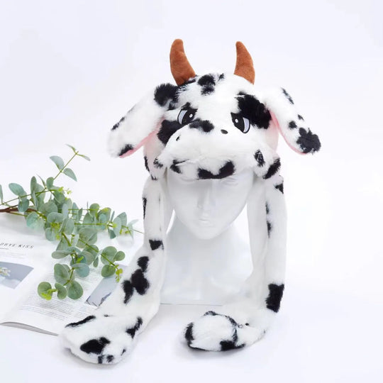 Vinterlue med Bevegelige Ører for Morsom Cosplay og Festlige Anledninger 43