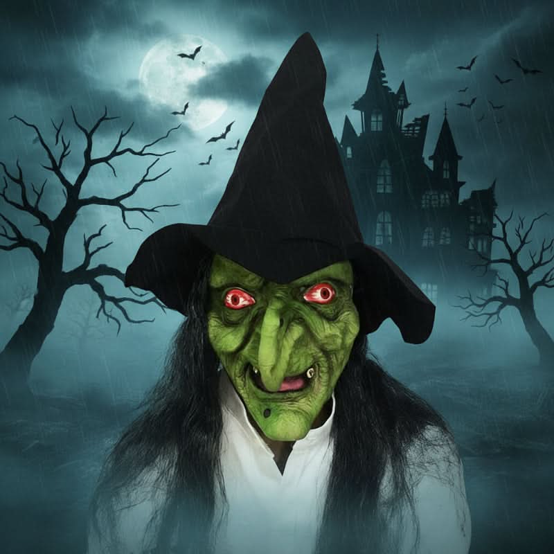 Voksen Lateksmaske Realistisk for Halloween 16