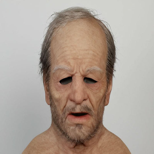 Voksen Lateksmaske Realistisk for Halloween 8