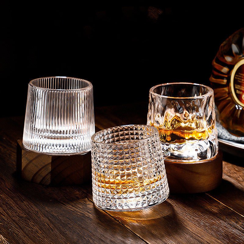 Whiskyglass med Roterende Design for Stilfull Nytelse 5