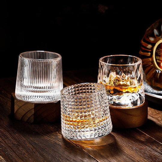 Whiskyglass med Roterende Design for Stilfull Nytelse 5