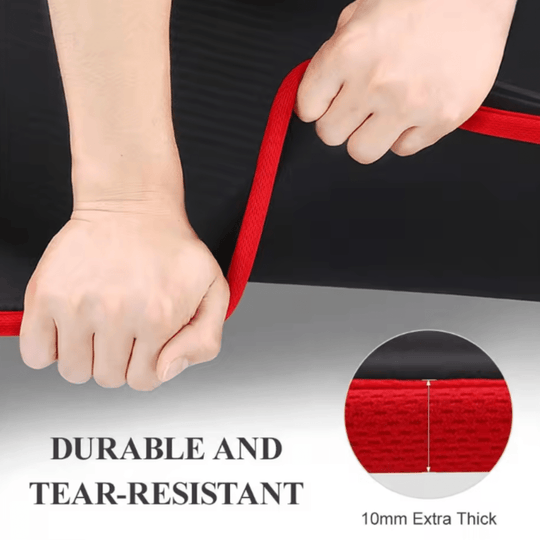 Yogamatte Ekstra Tykk med Anti-Skliteknologi 5