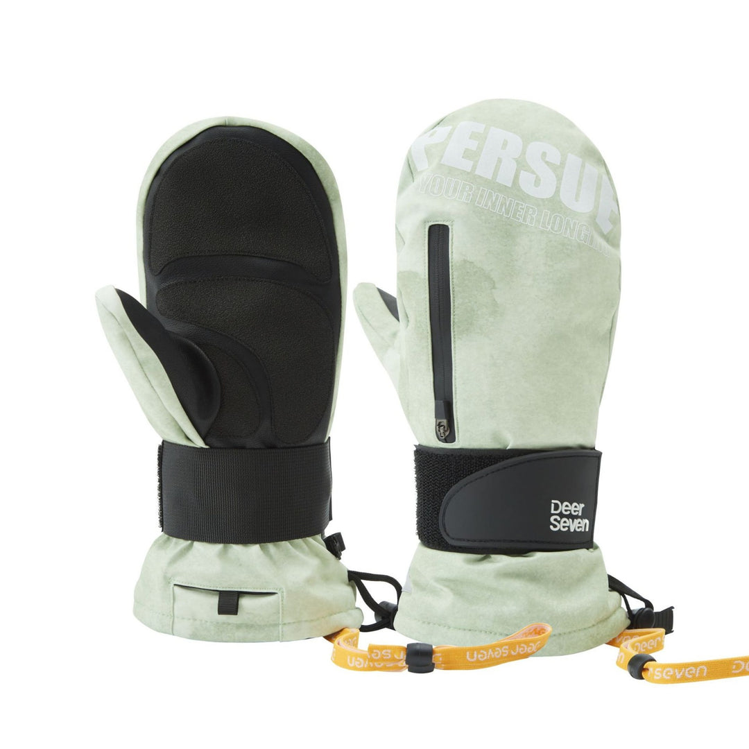 Tykke profesjonelle skihansker