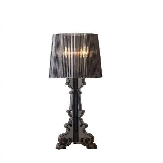 Bordlampe med justerbar høyde og barokkdesign