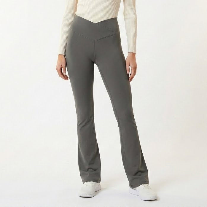 Dame Bootcut Leggings med Høy Midje