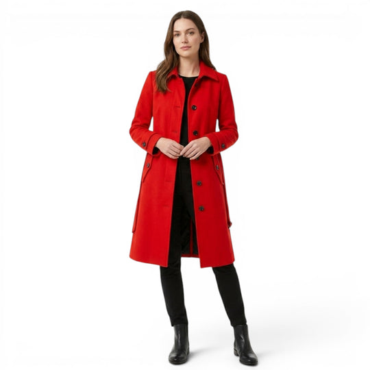 Kvinne Trenchcoat Lang Stilren